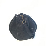 Large Pebbled Lambskin Rockie Antique Brass Hardware