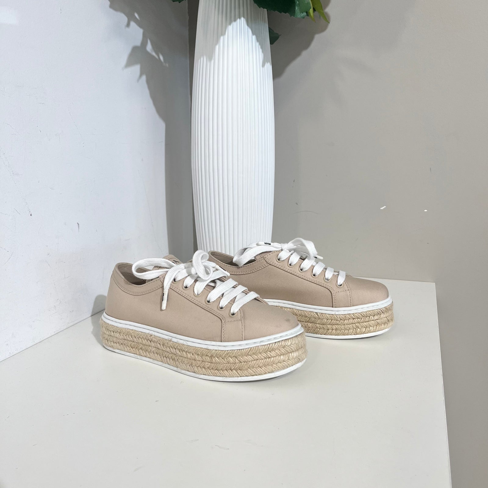 Prada 2025 espadrille sneaker