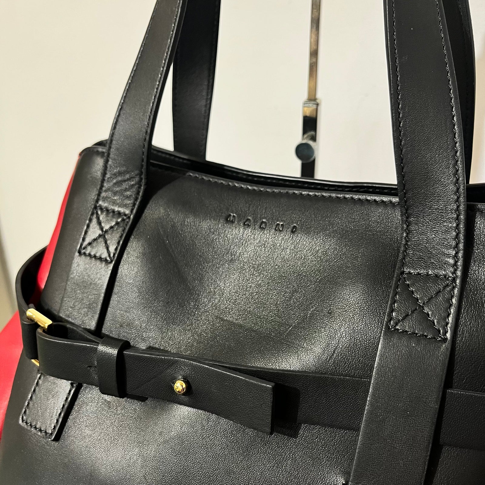 Leather Shoulder Tote