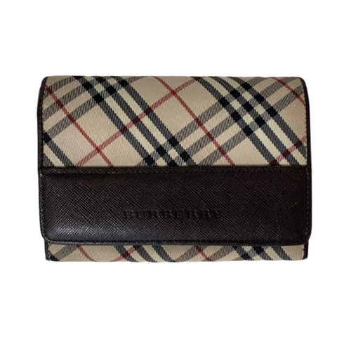 Saffiano Tri-Fold Compact Wallet