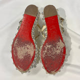 Iridescence Studs Platform Sandals 37