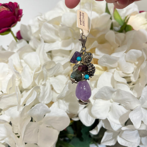 Multi Colour Cluster Pendant