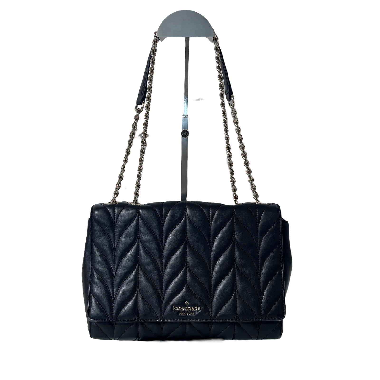 Black Quilted Shoulder Bag