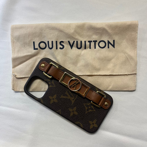 Louis Vuitton Monogram IPHONE Bumper Dauphine 12/12 PRO iPhone
