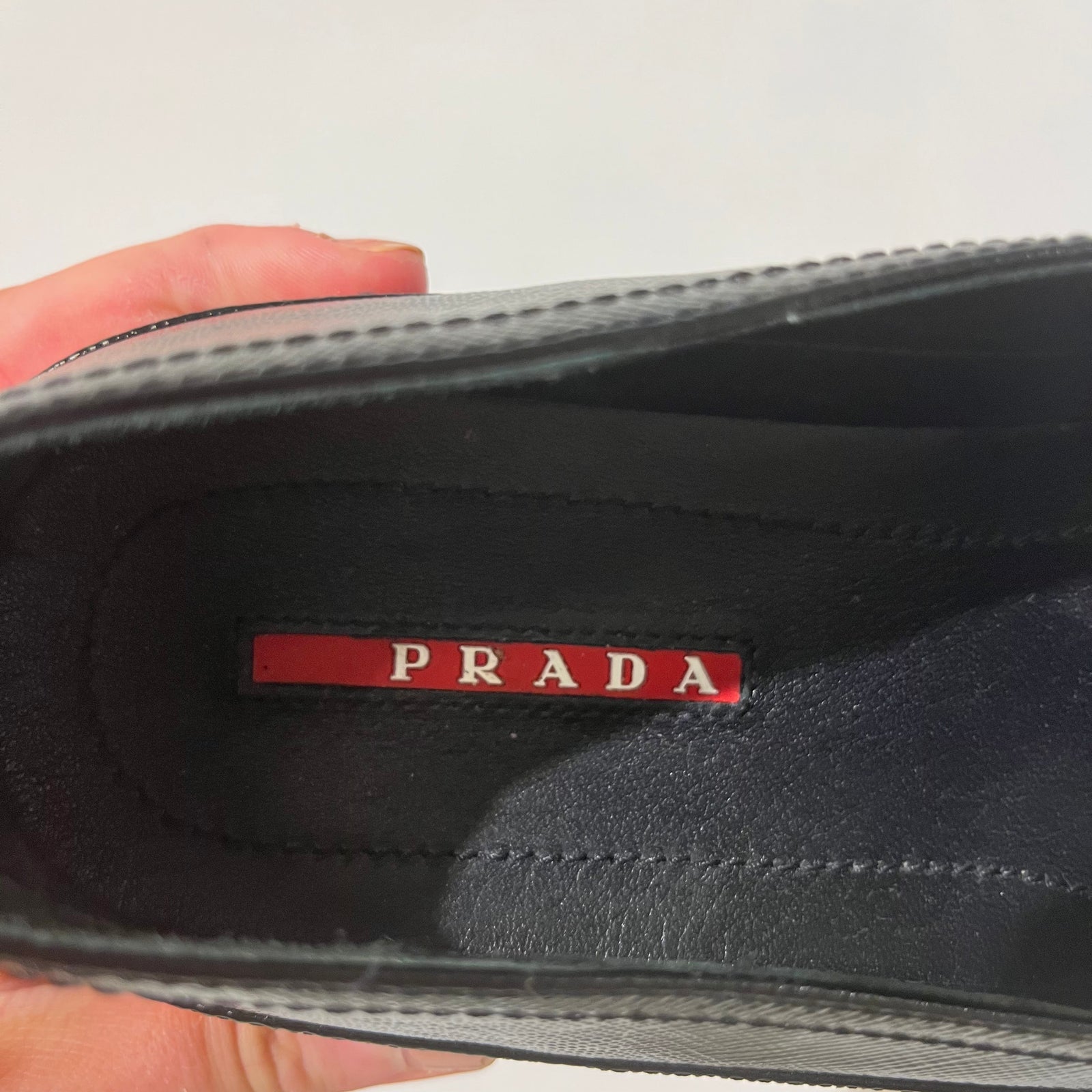 Patent Saffiano Loafers 37.5
