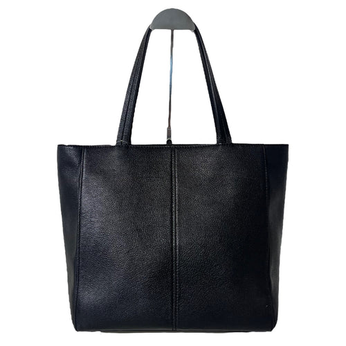 Black Tote w Front Pouch