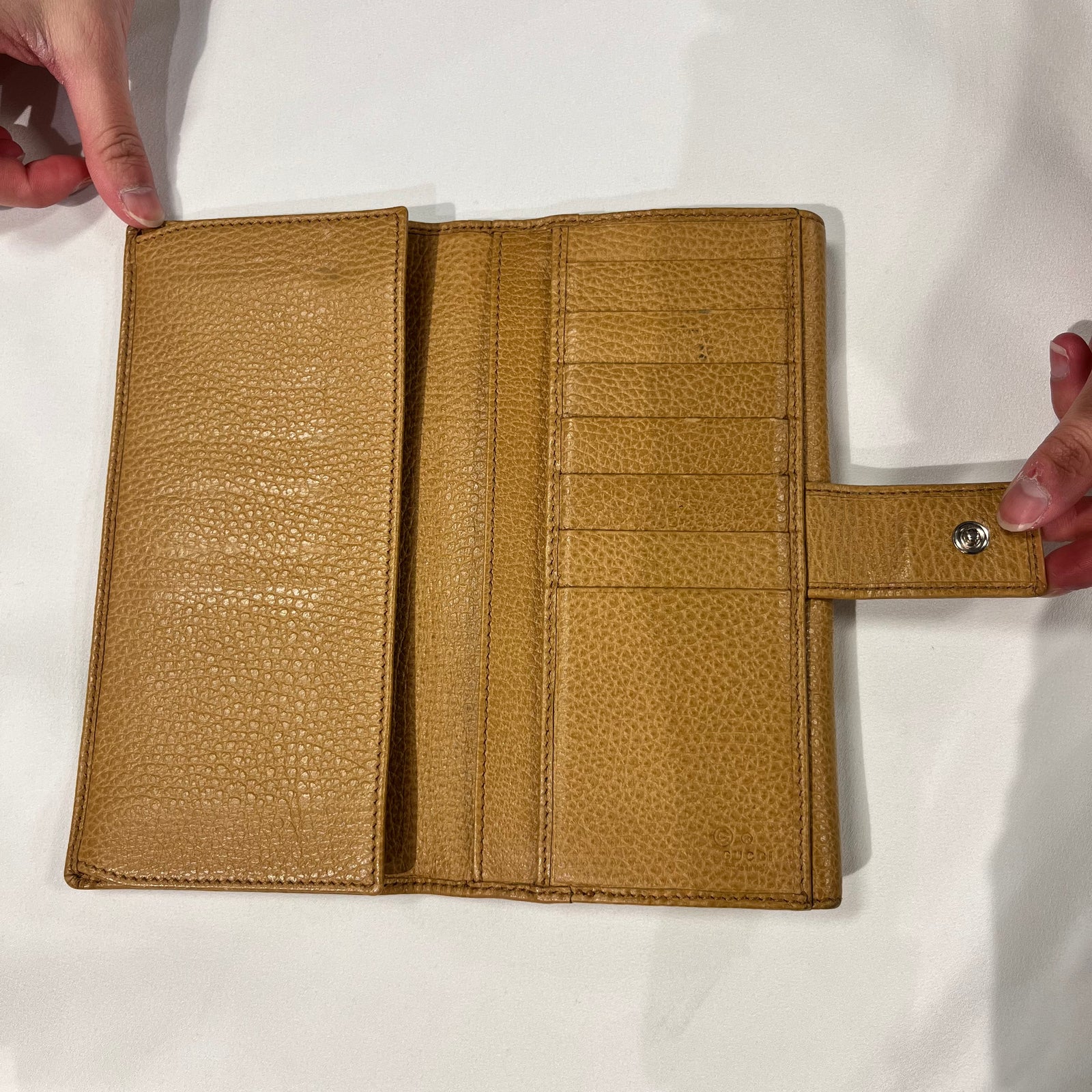 Leather Studded Soho Continental Wallet