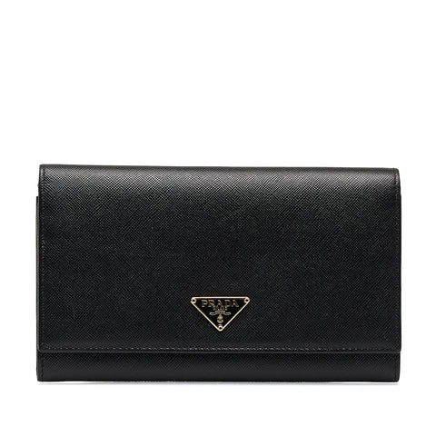 Agneau Classic Continental Zip Around Wallet