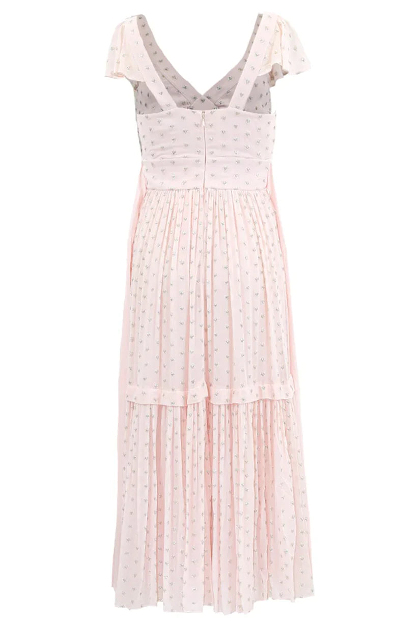 Pink Midi Dress 4