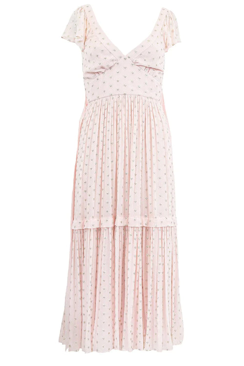 Pink Midi Dress 4