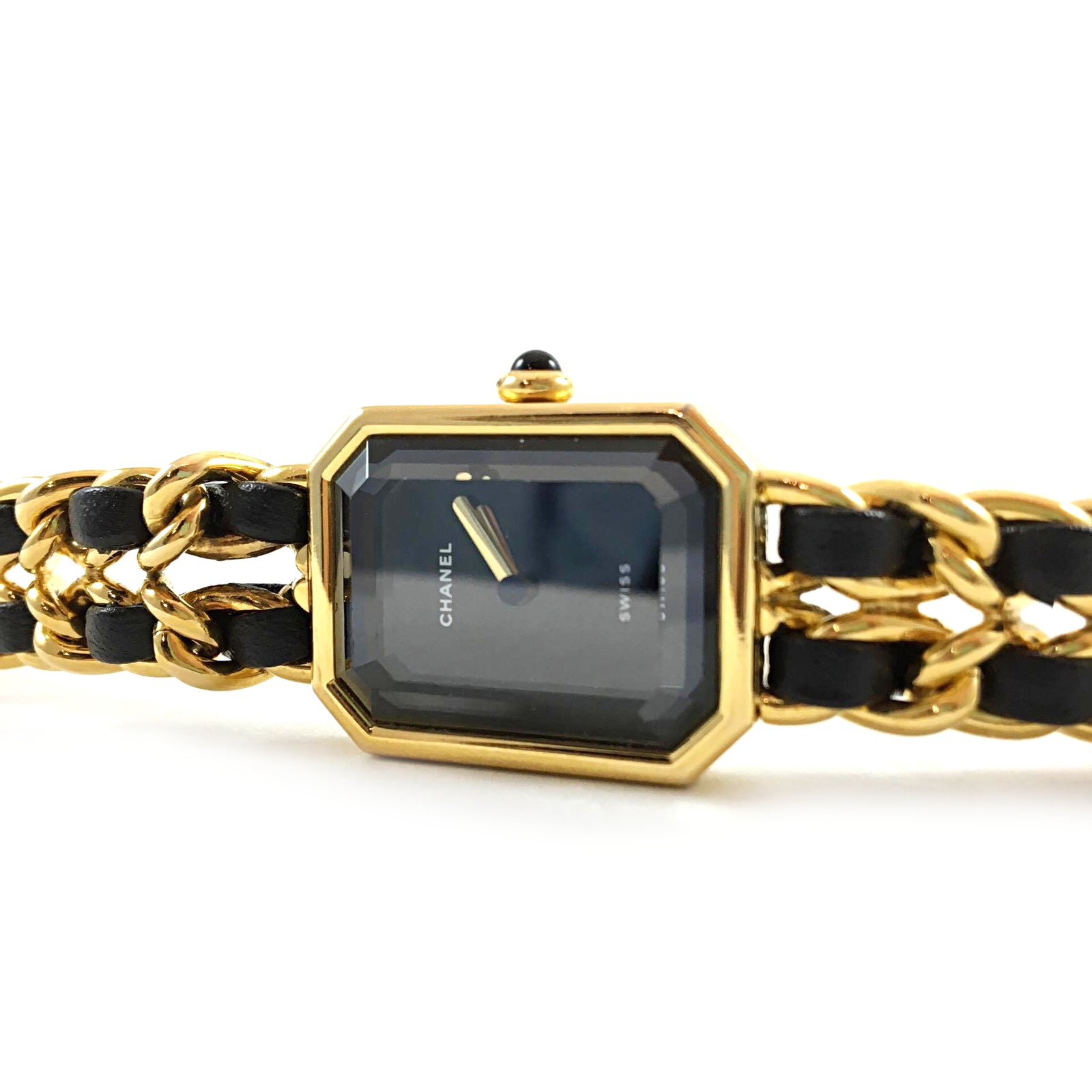 Première watch Chanel Black in Gold plated - 35099352
