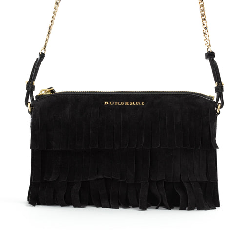 Suede Fringe Peyton Crossbody