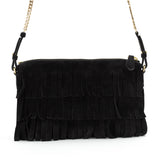 Suede Fringe Peyton Crossbody