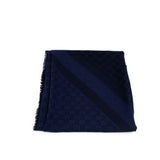 Large GG Jacquard Wool/Silk Blend