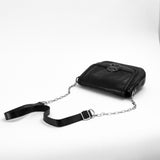 Black Patent Leather Shoulder Bag