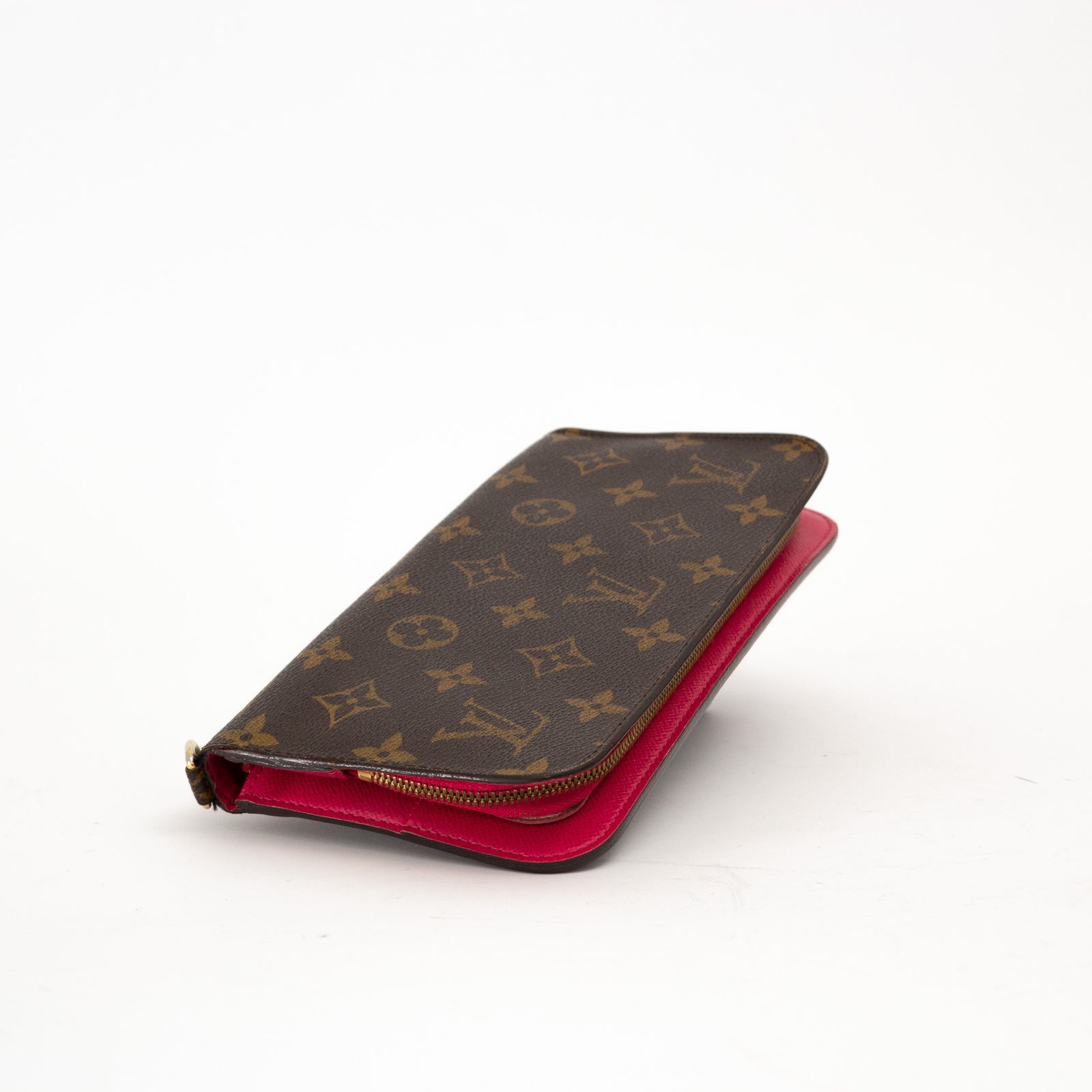 LV Insolite Wallet with Red Interior and Dual Compartments