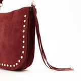 Suede Crossbody