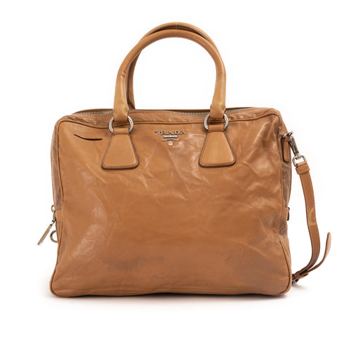 Antik Leather Brown Satchel