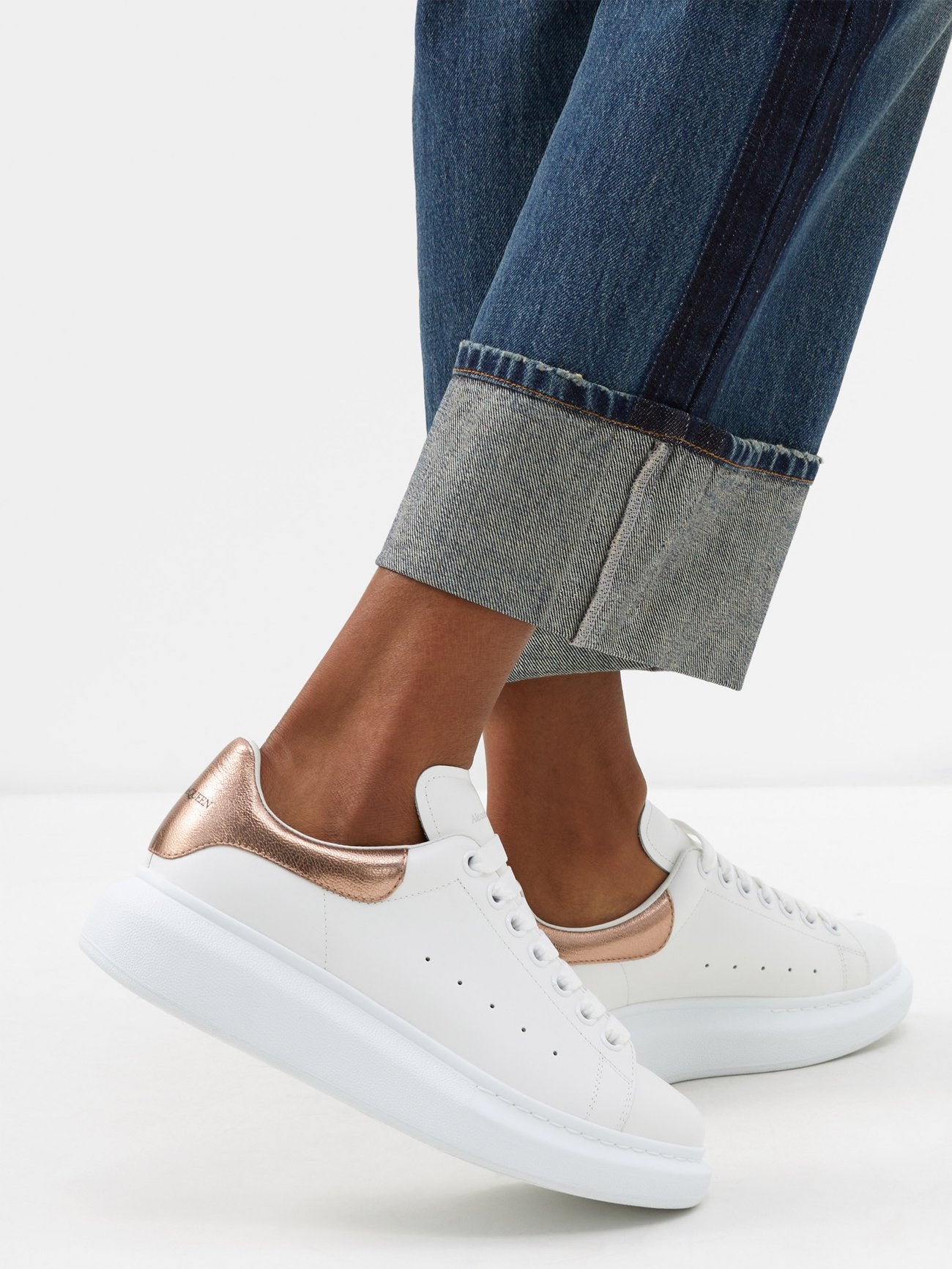 Sneaker Pelle S.Gomm Larry Rose Gold