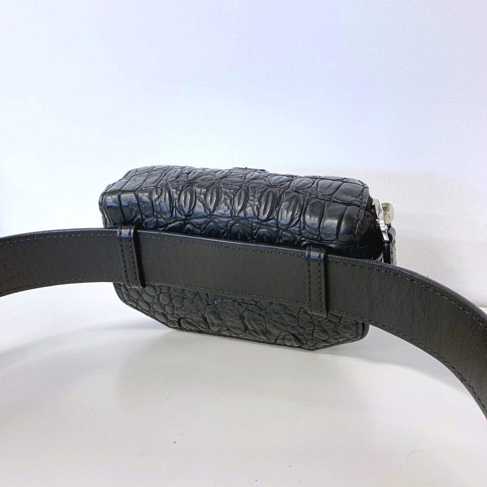 Mini Runway Belt Bag Alligator Print