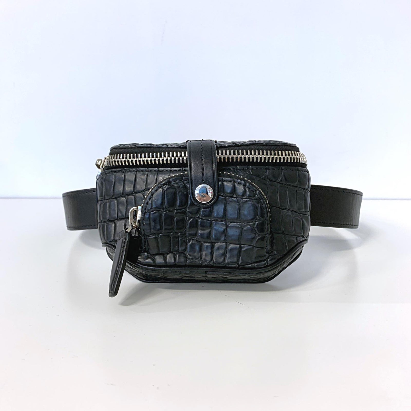 Mini Runway Belt Bag Alligator Print