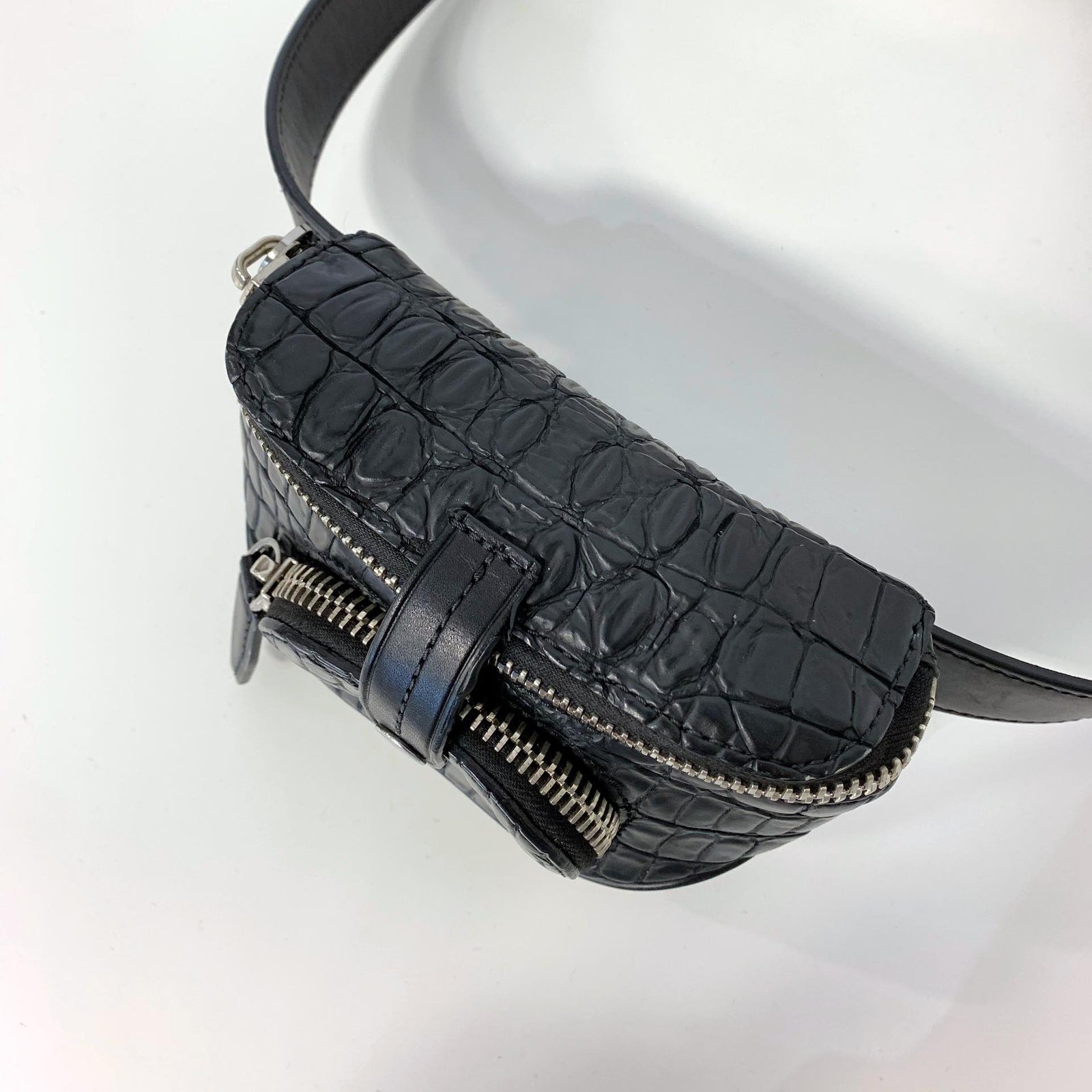 Mini Runway Belt Bag Alligator Print