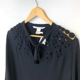 Navy Long Sleeve Dress