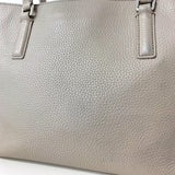 Grey Satchel With Tassel