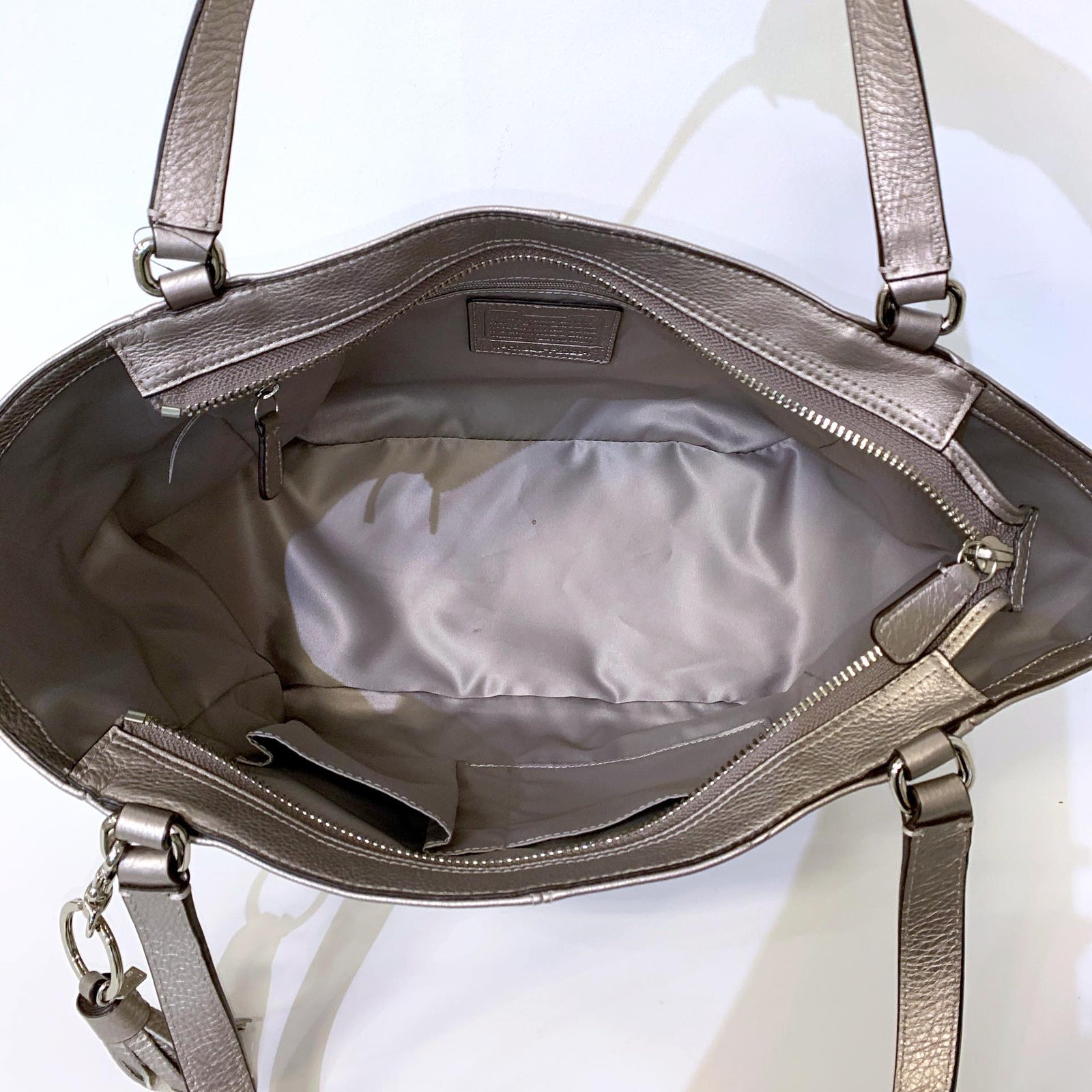 Silver Tote