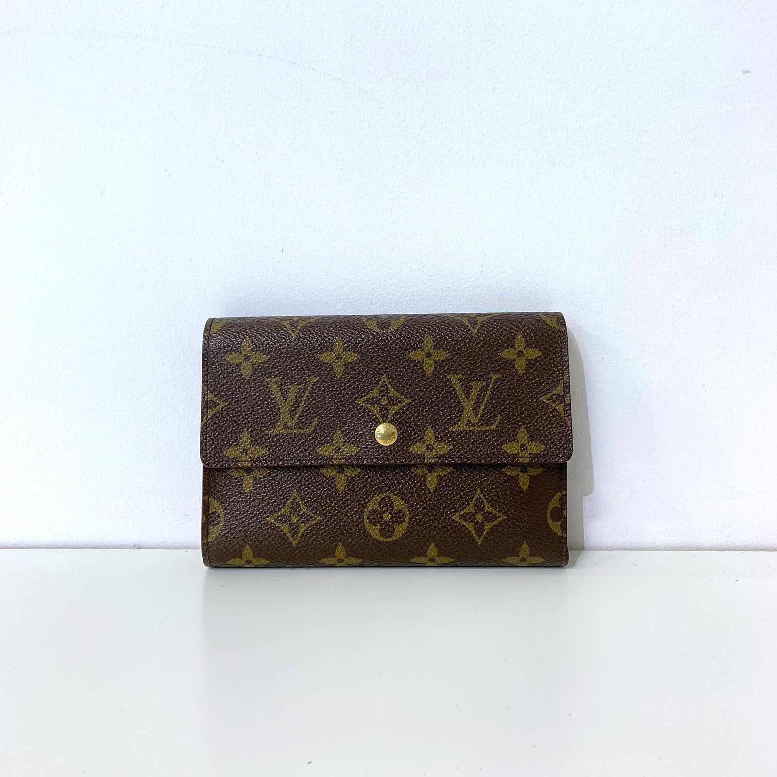 Monogram Trifold Wallet