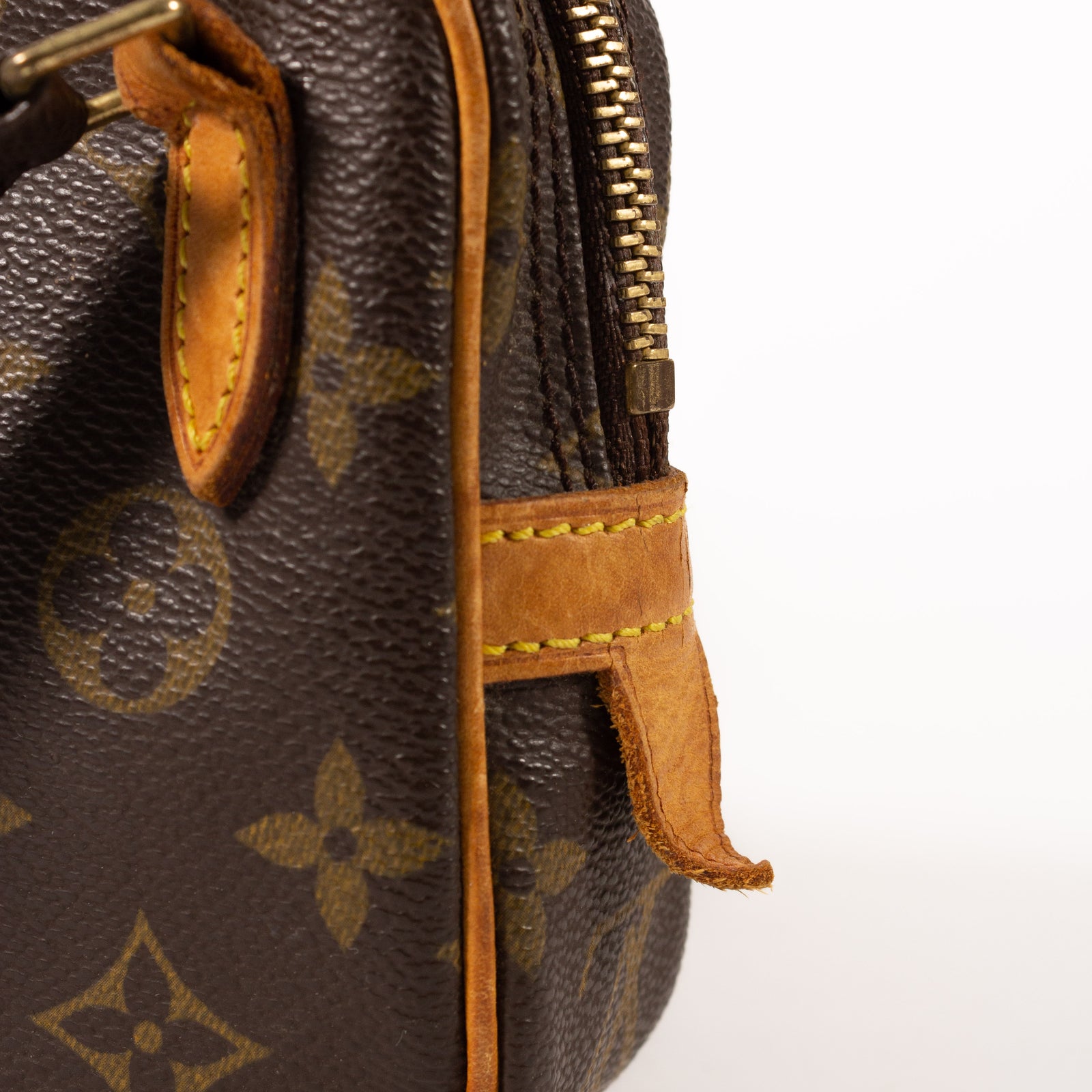 Brown Louis Vuitton Monogram Pochette Marly Bandouliere Crossbody