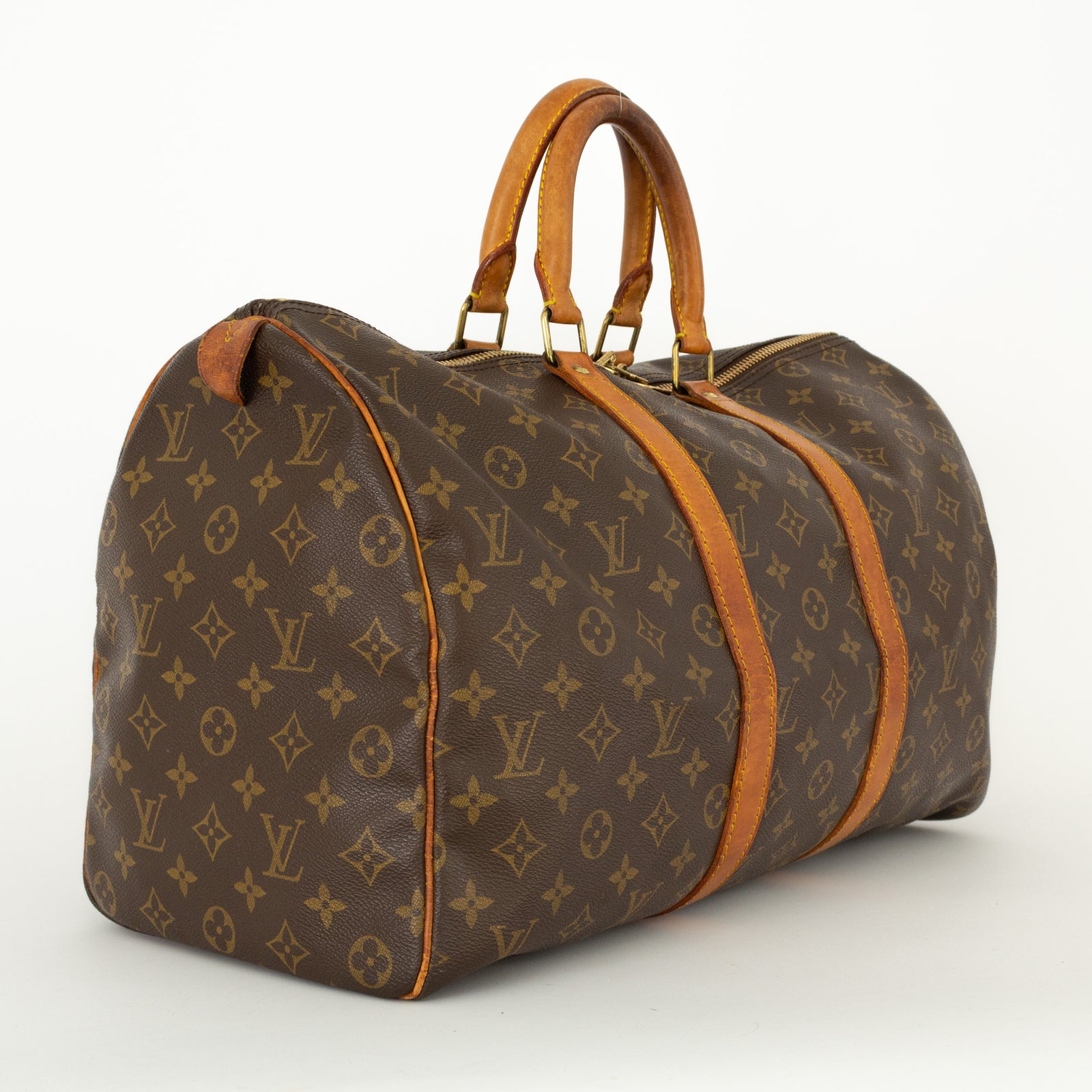 LOUIS VUITTON Monogram Keepall 45 Duffel