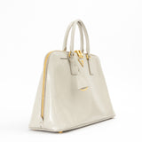 Spazzolato Medium Promenade Tote in Quarzo