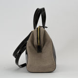 Woven Patent Leather Bag
