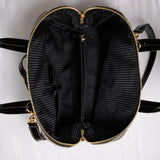 Woven Patent Leather Bag