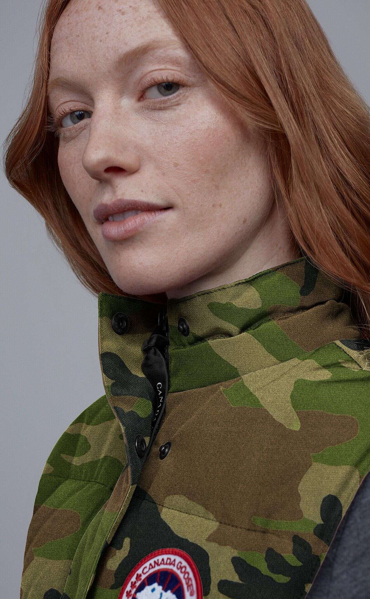 Gilet Camo Puffer Vest