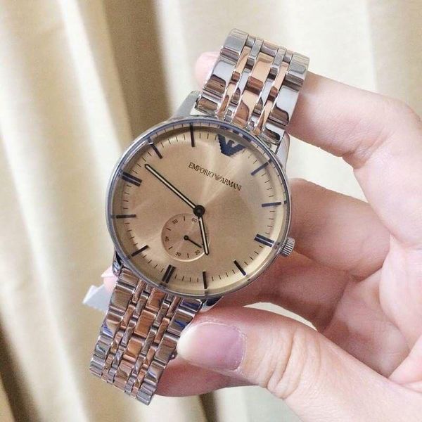 Two-Tone Stainless Steel Watch