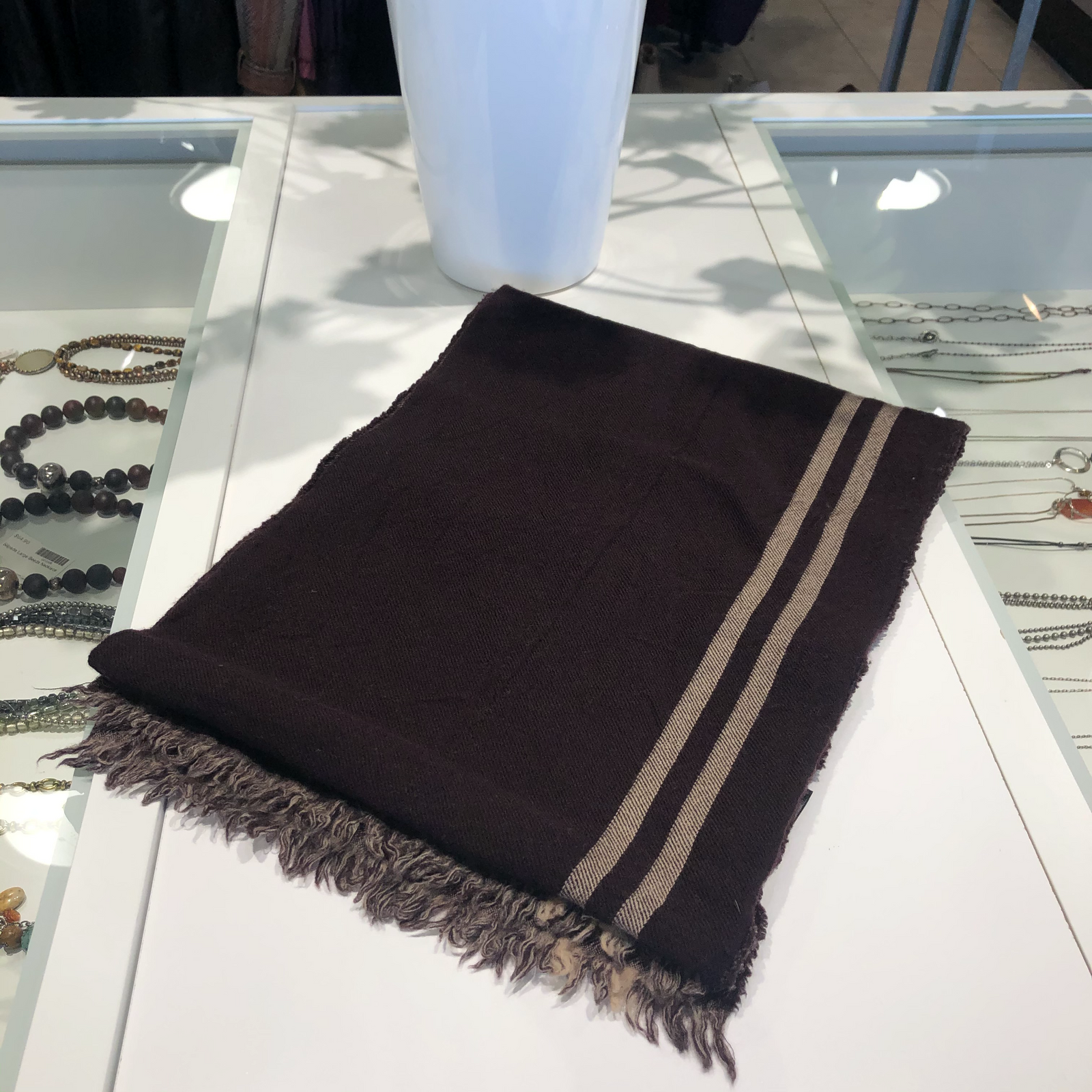GG Jacquard Wool Scarf