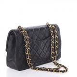Lambskin Quilted Small Double Flap