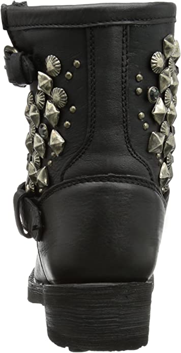 Titanic Destroyer Black Stud Boots 6.5