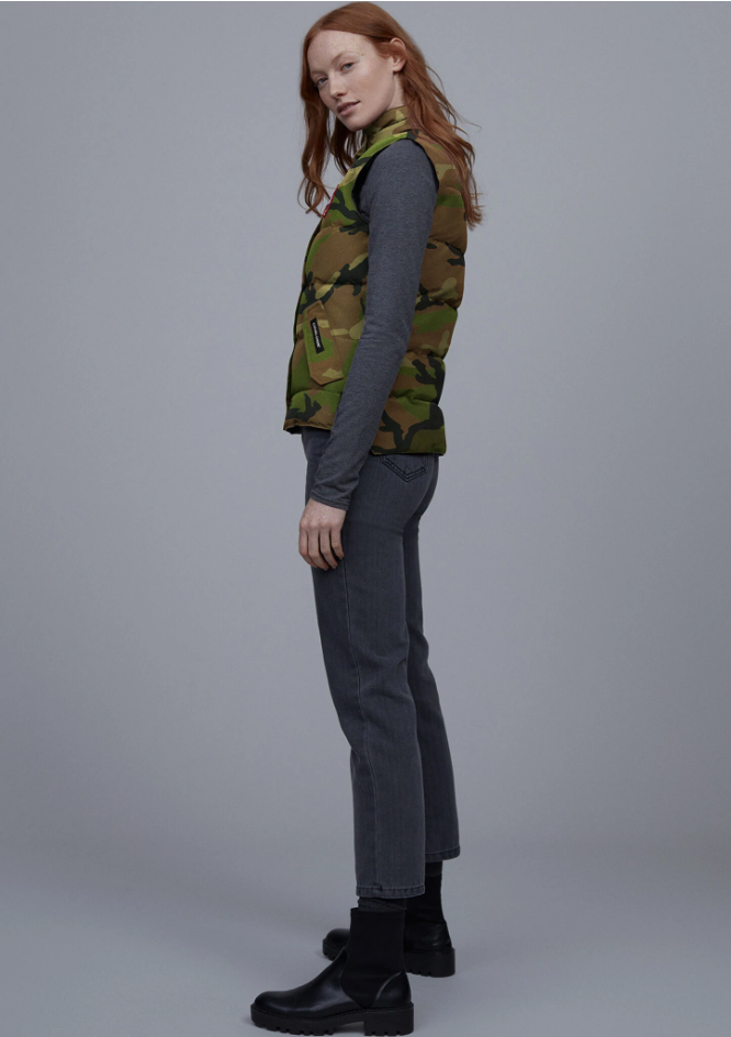Gilet Camo Puffer Vest