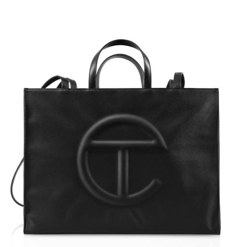 Large Black Shopping Bag