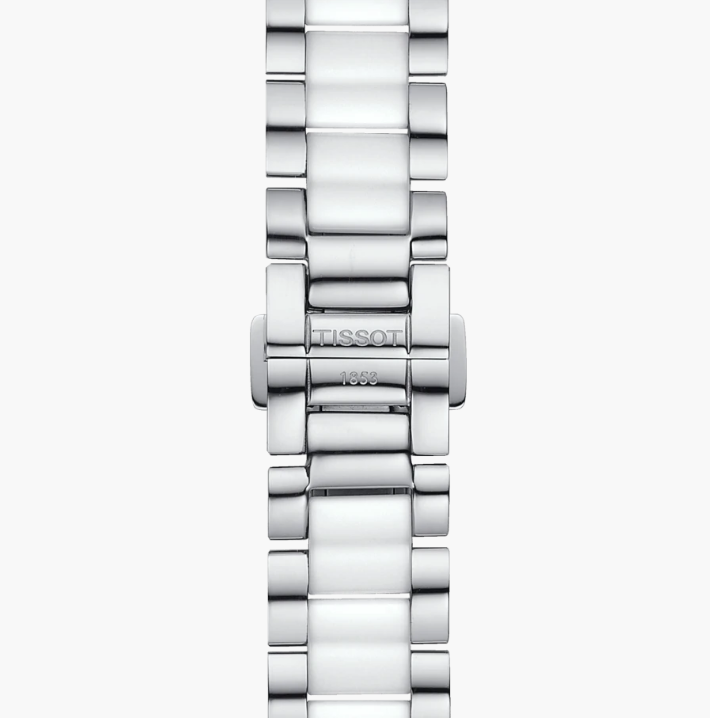 Ladies Cera Square White Ceramic