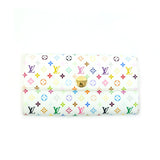 Multicolor Monogram Sarah Wallet