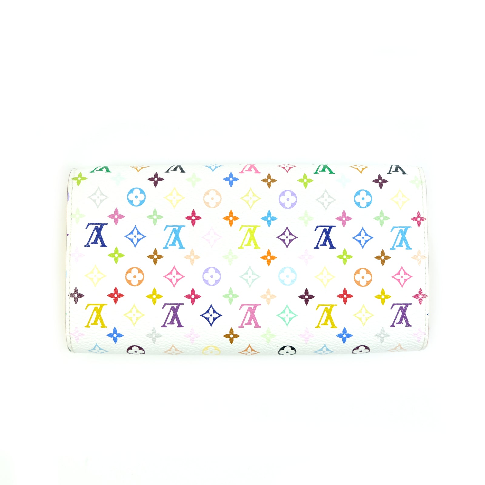 Multicolor Monogram Sarah Wallet
