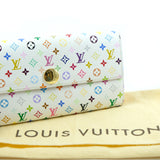 Multicolor Monogram Sarah Wallet
