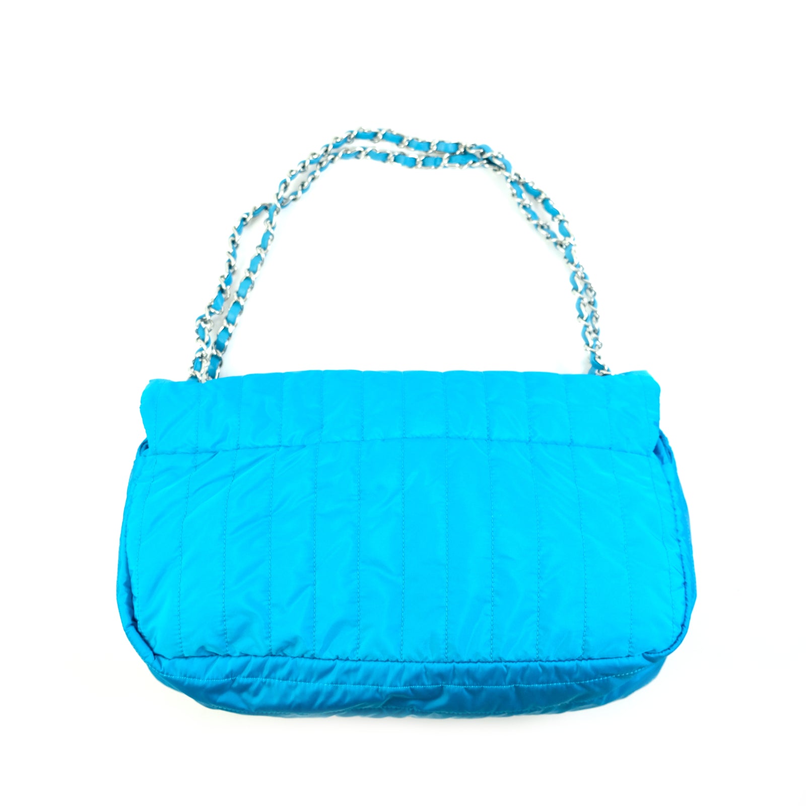 Chanel Blue Soft Shell Flap Bag