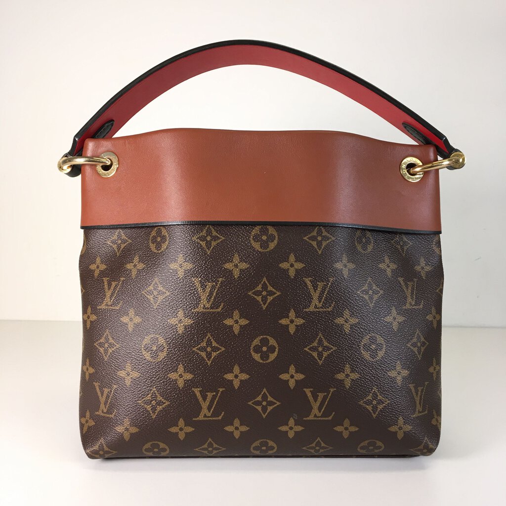 Monogram Tuileries Besace Caramel Rouge