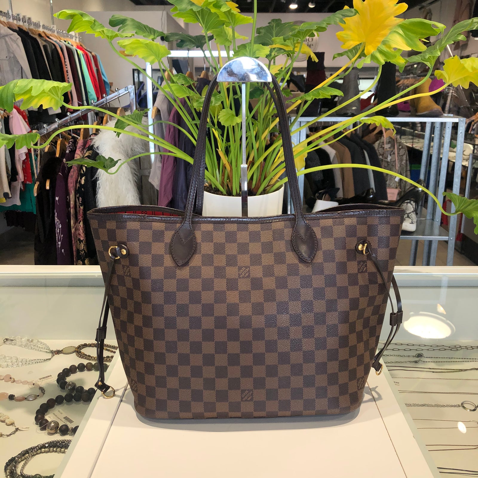 Damier Ebene Neverfull MM – Loom & Magpie Boutique