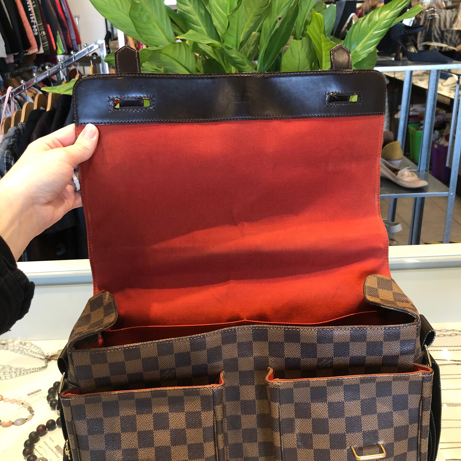 Damier Ebene Broadway Messenger Bag – Loom & Magpie Boutique